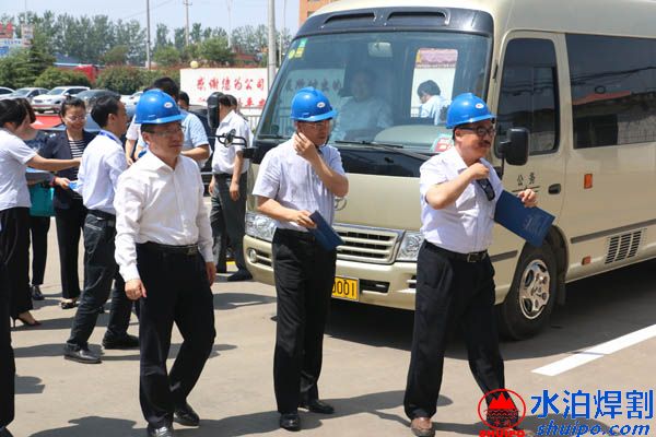 侯典峰、王力舟來(lái)水泊焊割